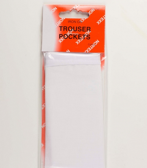 Iron On Trouser Pockets 1 Pair